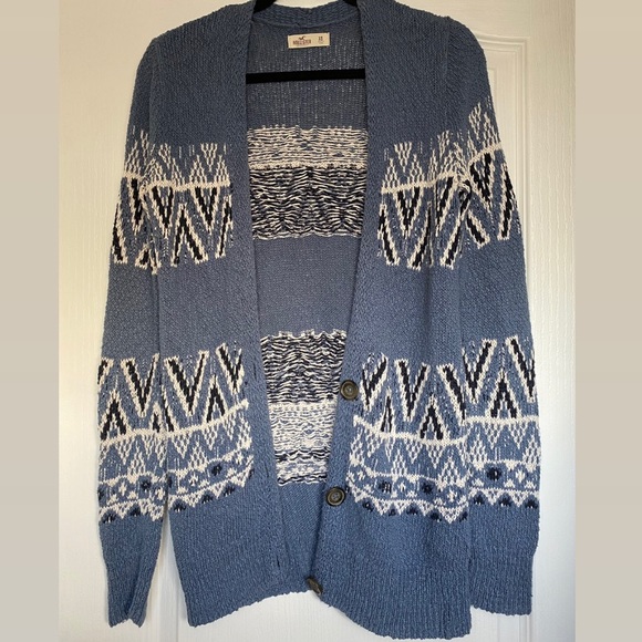 Women’s Hollister Geo Pattern Cardigan - Picture 1 of 5